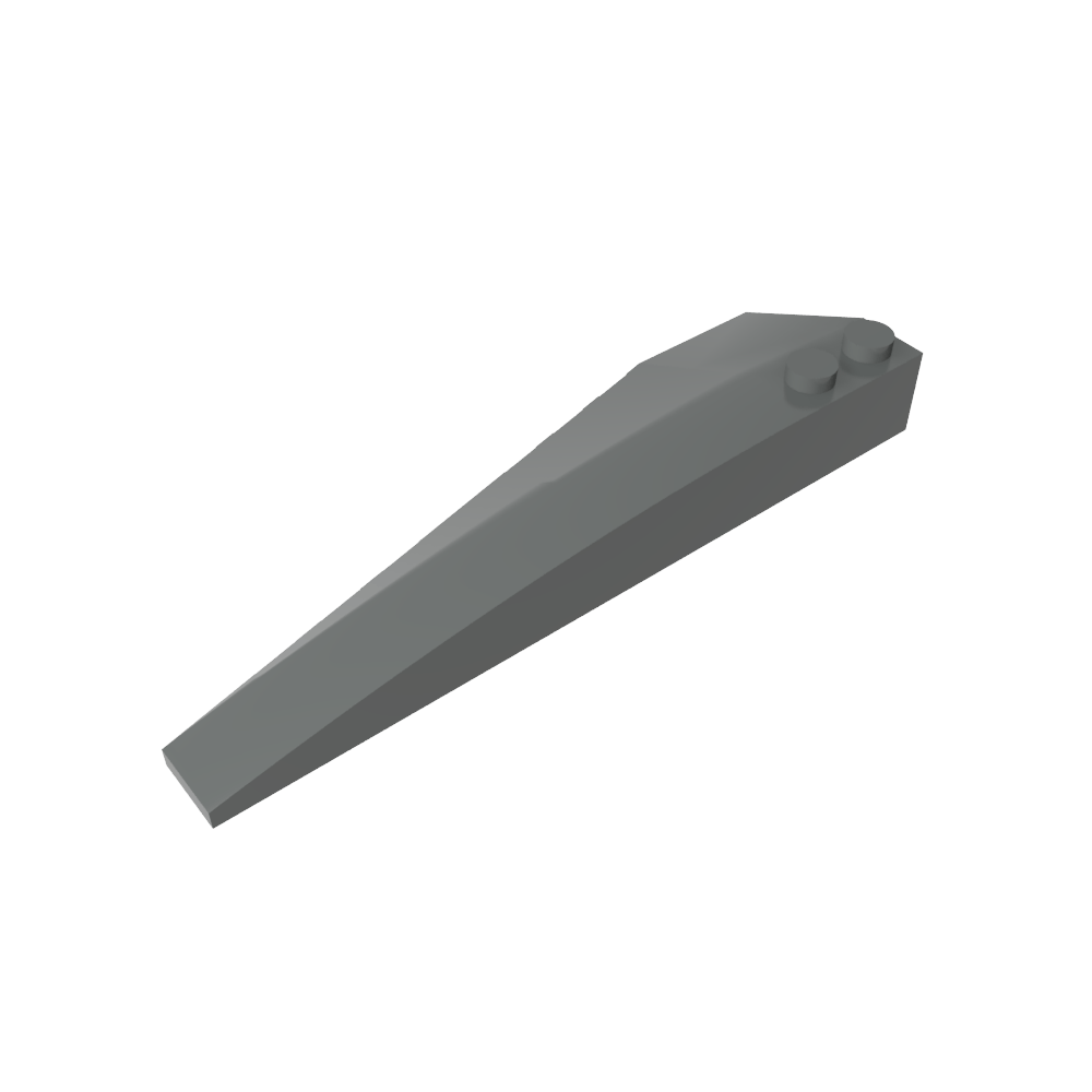 Wedge Curved 10 X 3 Right #50956 - Wobrick | Gobricks Shop